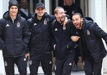 Beşiktaş Leipzig maçı için Almanya’ya gitti!