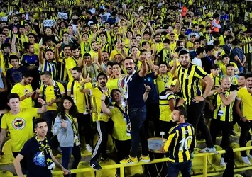 Tribünde şampiyon Fenerbahçe
