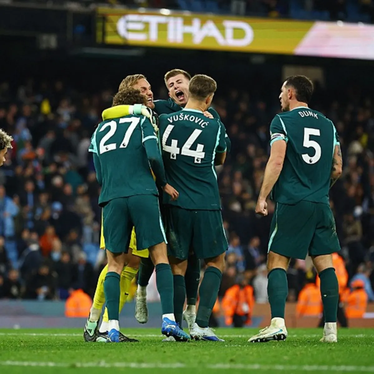 Manchester City, Brighton'a 1-0 yenilerek üst üste 2. mağlubiyetini aldı