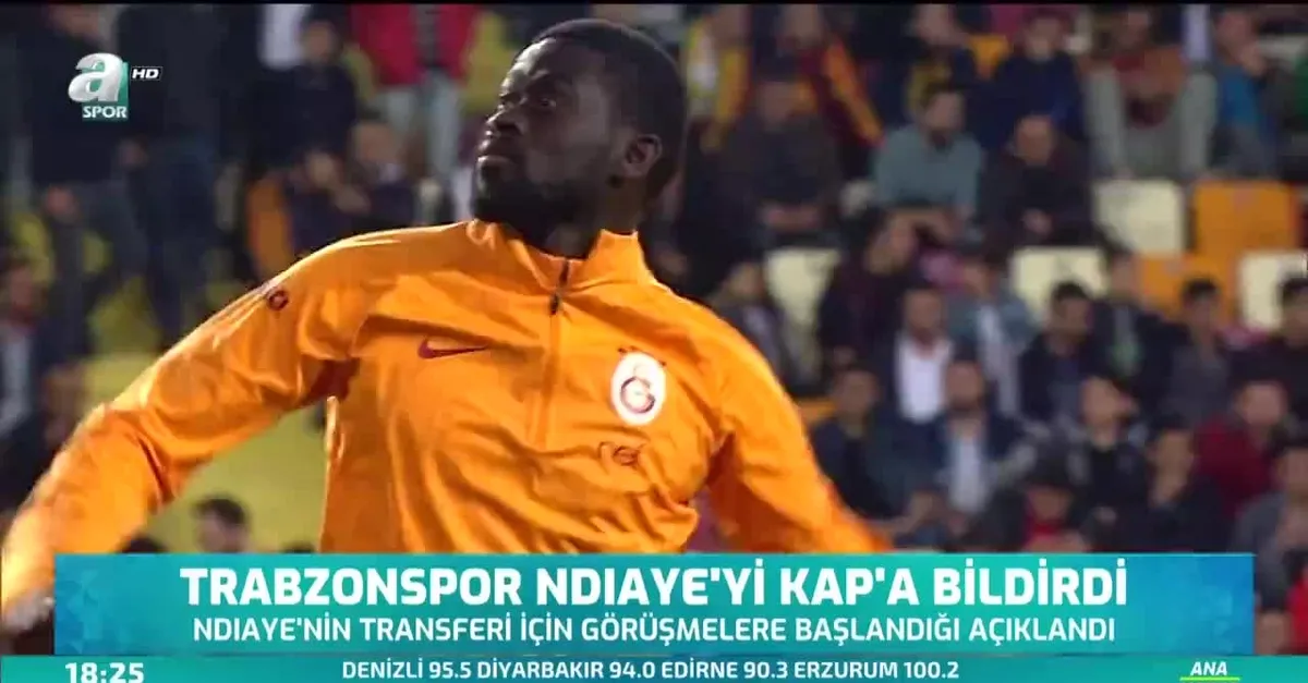 Trabzonspor Ndiaye'yi KAP'a bildirdi