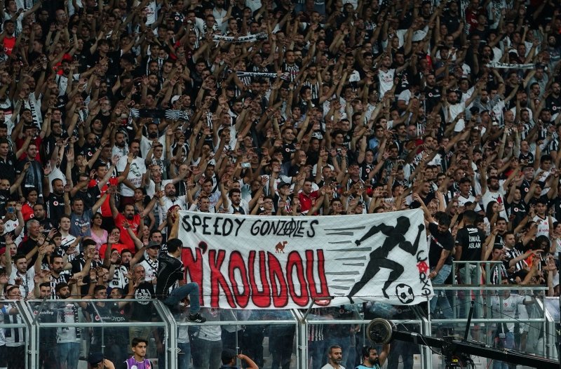 Beşiktaş - Ç. Rizespor maçından kareler