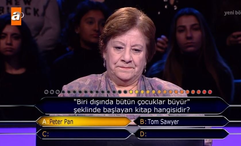 Kim Milyoner Olmak İster 788. son bölüm soru ve cevapları 26 Kasım 2018