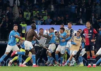 Serie A'da şampiyon Napoli!