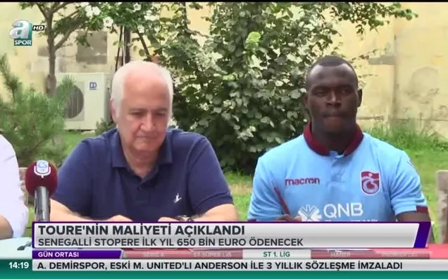 Toure'nin maliyeti açıklandı