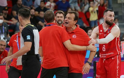 Ergin Ataman’dan olay açıklamalar! Bizi masadan püskürttüler