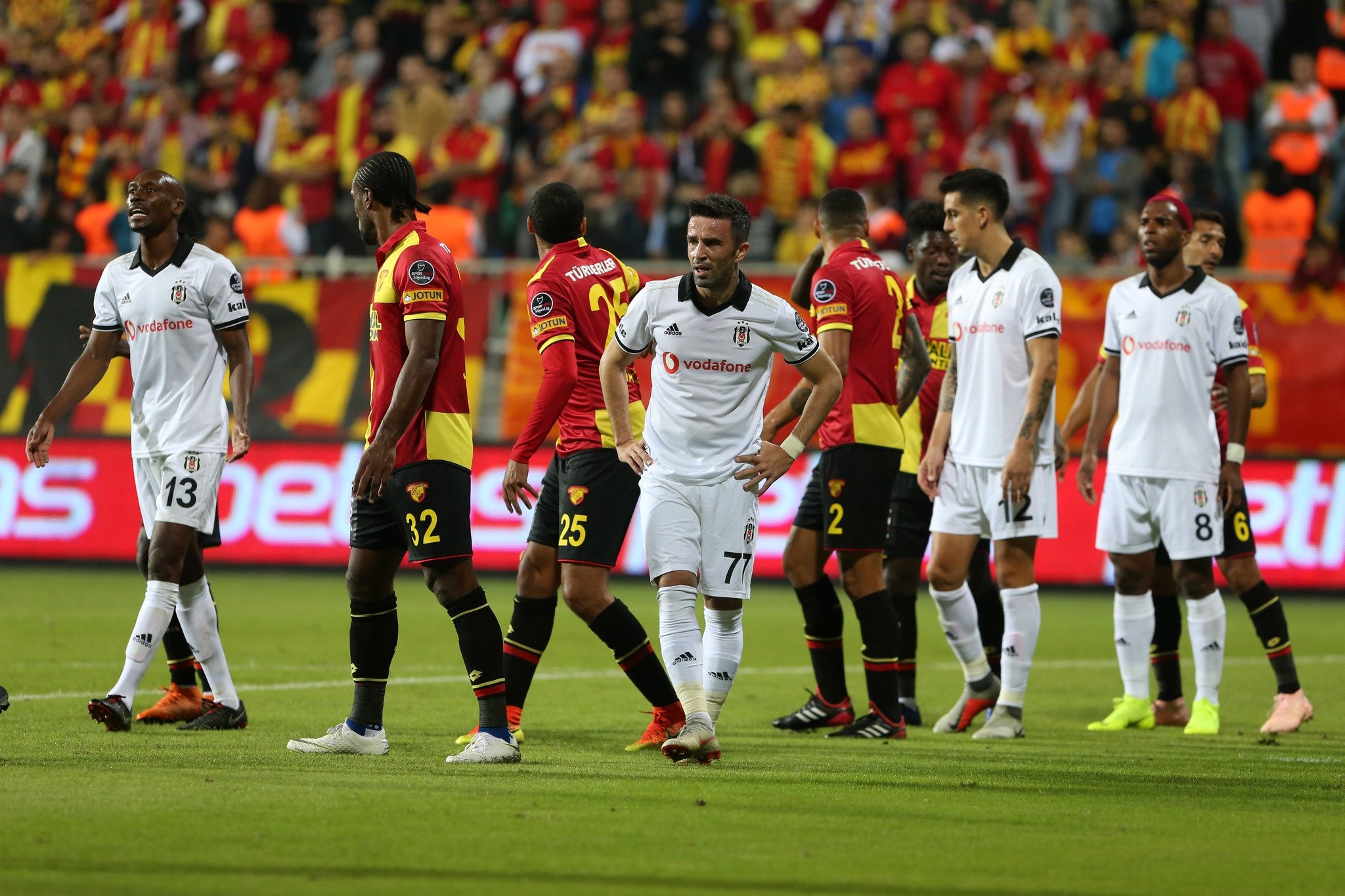 Göztepe - Beşiktaş Maçtan kareler