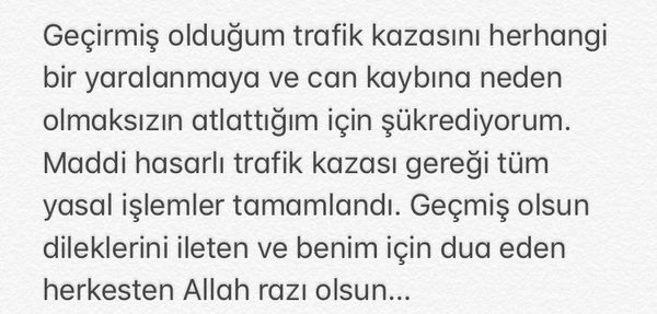 Burak Yılmaz'dan kaza açıklaması - 1