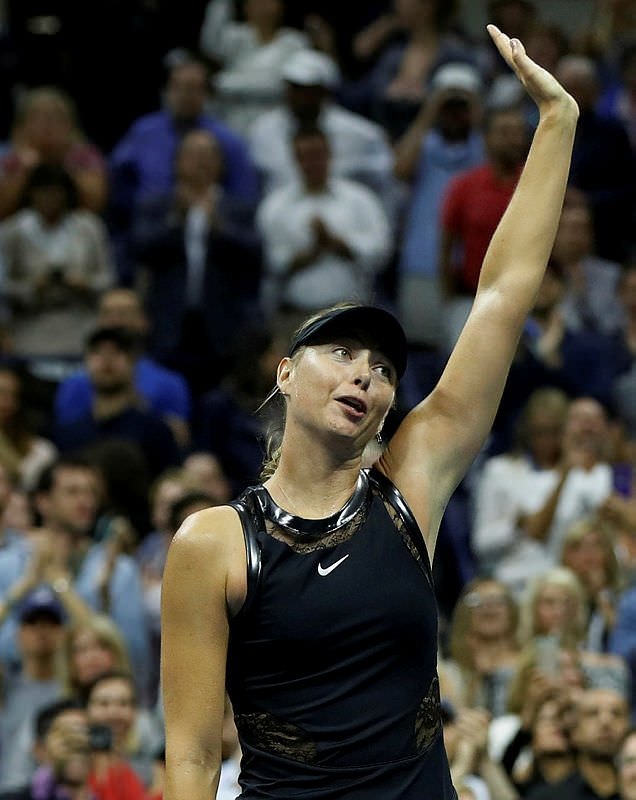 Sharapova’nın gözyaşları