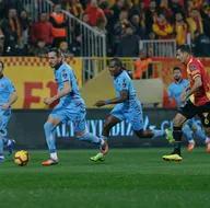 Göztepe - Trabzonspor maçından kareler...