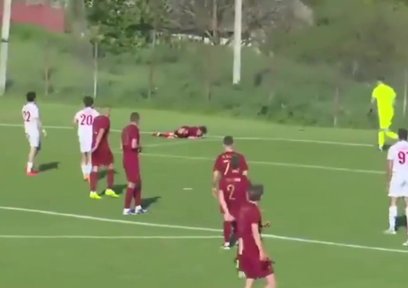 Futbol tarihinin en ilginç golü! Moldova Ligi’nde...