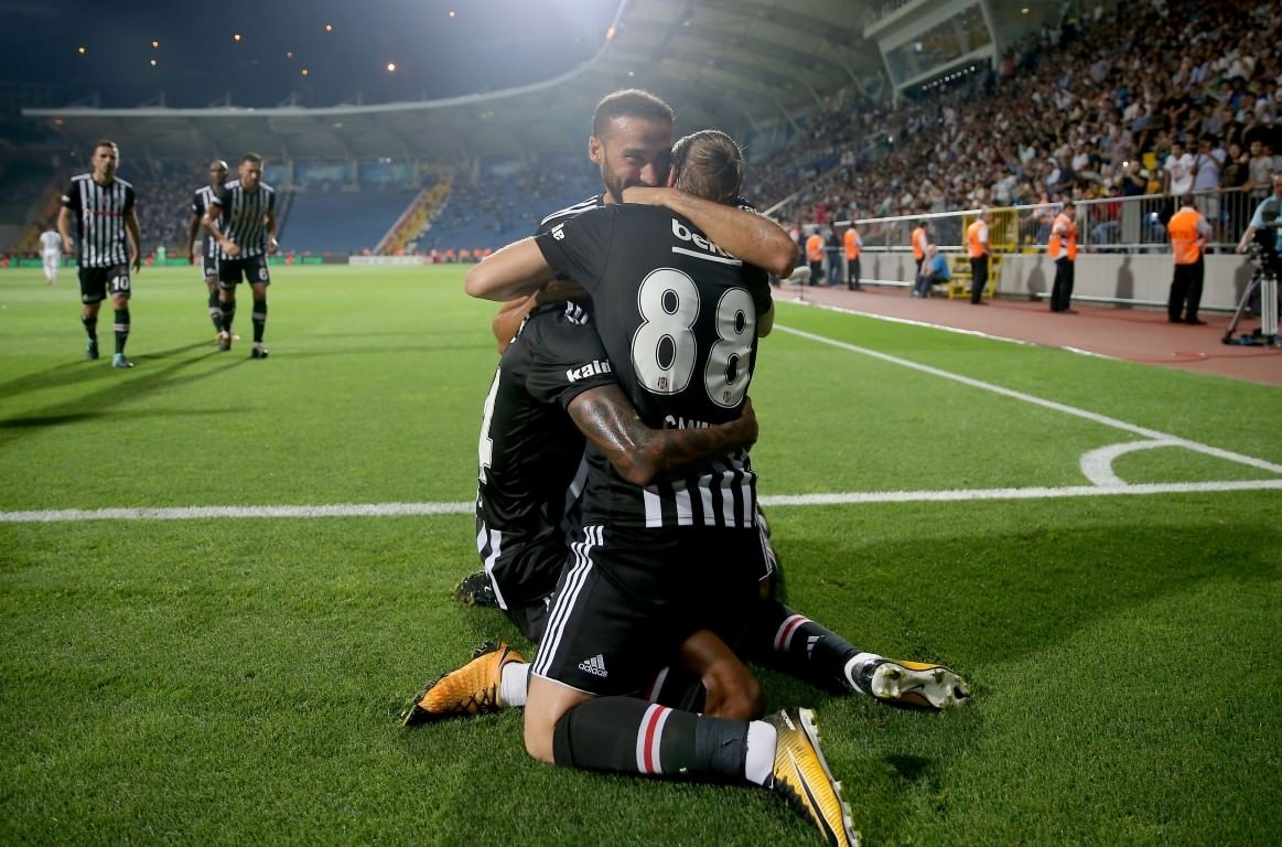 Kasımpaşa - Beşiktaş maçından kareler