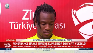 Fenerbahçe'de Michy Batshuayi geleceği hakkında konuştu!
