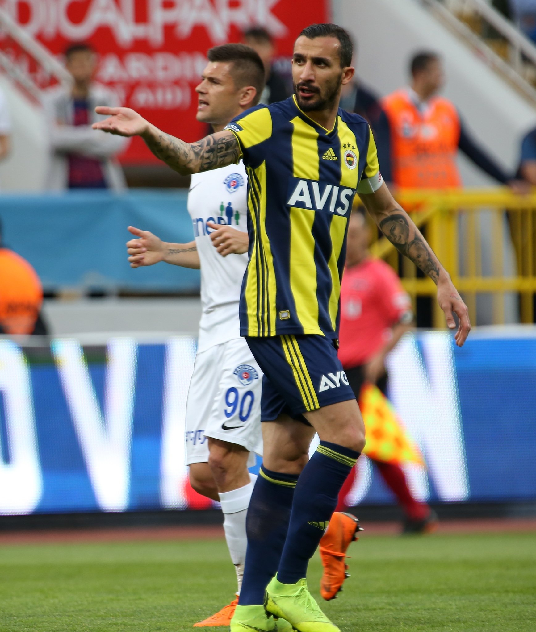 Kasımpaşa - Fenerbahçe maçından kareler