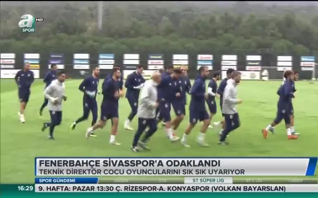 Fenerbahçe Sivasspor'a odaklandı