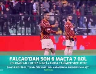 Radamel Falcao'dan son 6 maçta 7 gol