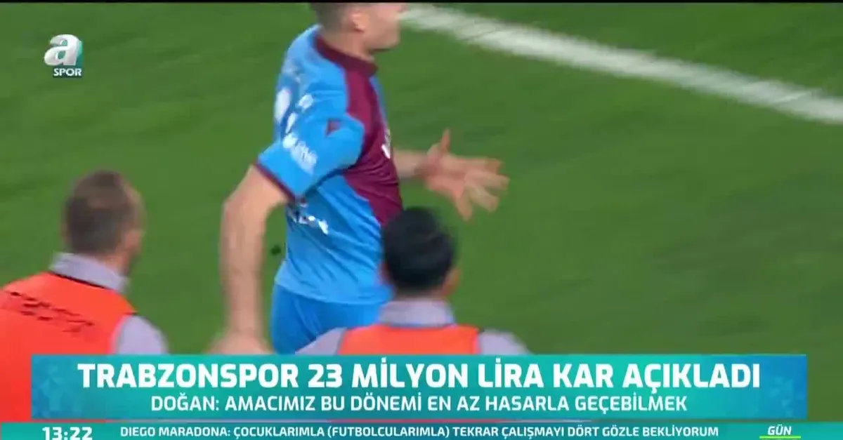 Trabzonspor 23 milyon lira kar açıkladı
