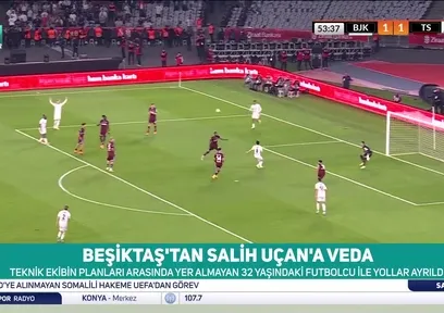 Beşiktaş'ta Salih Uçan ile yollar ayrıldı!