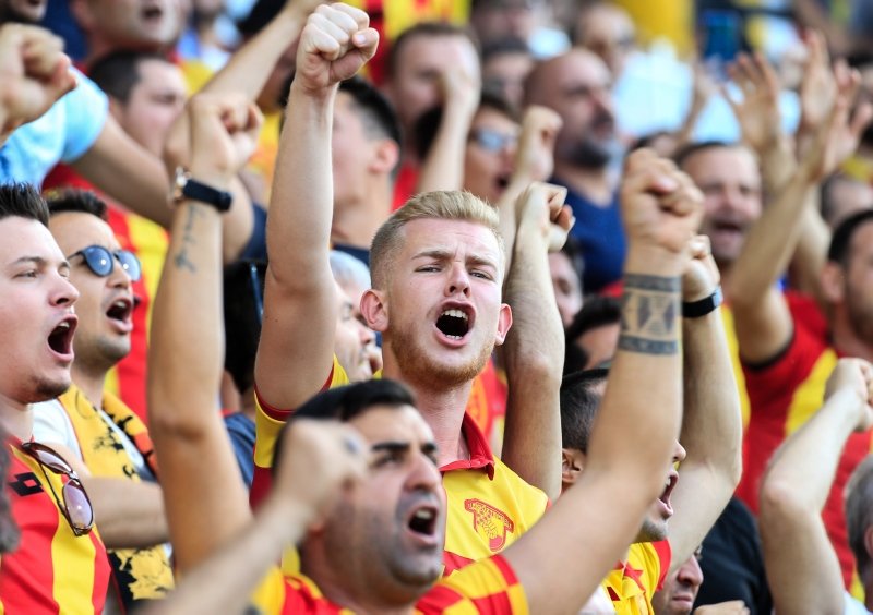 Göztepe - Ankaragücü maçından kareler