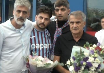 Şenol Güneş Trabzon'a geldi!