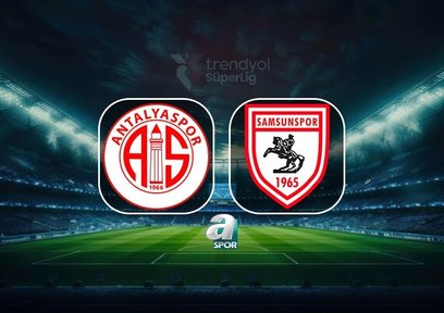 Hesap.com Antalyaspor-Samsunspor canlı maç | Trendyol Süper Lig 22. hafta