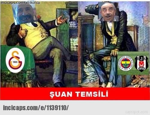 En komik Galatasaray Beşiktaş  capsleri