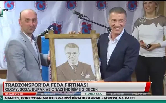 Trabzonspor'da 'Feda' fırtınası
