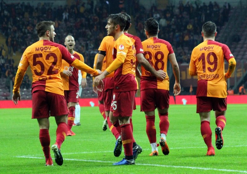 Galatasaray - Boluspor maçından kareler