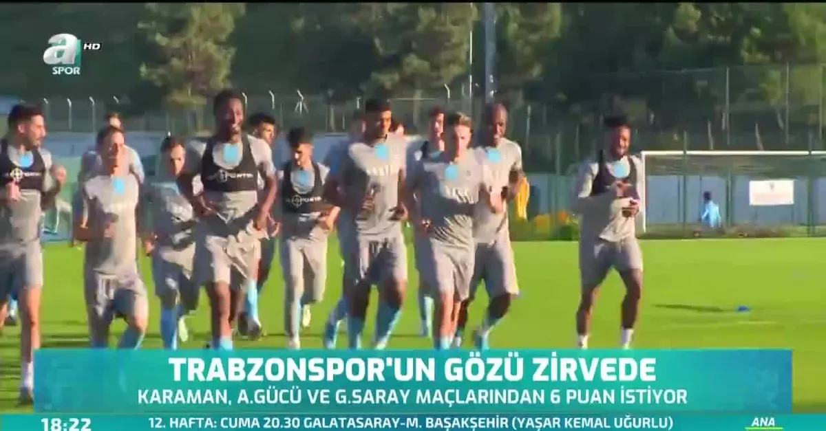 Trabzonspor'un gözü zirvede