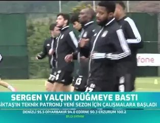 Sergen Yalçın düğmeye bastı