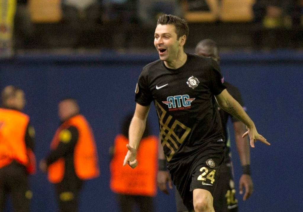 Villarreal - Osmanlıspor maçından kareler