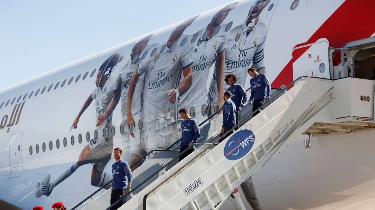 Real Madrid’in yeni uçağı!