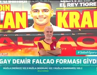 Turgay Demir Galatasaray forması giydi
