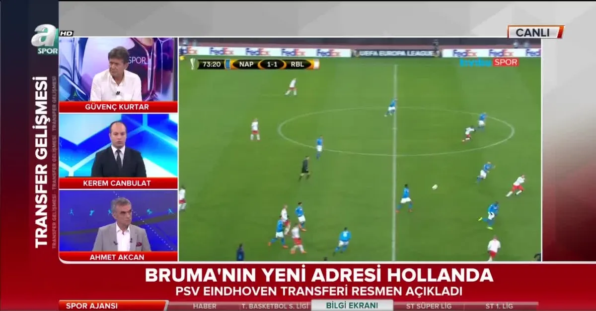 Bruma'nın yeni adresi belli oldu