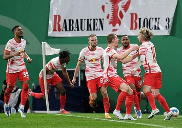Leipzig kupada finale yükseldi!