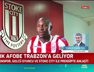 Benik Afobe Trabzon'a geliyor