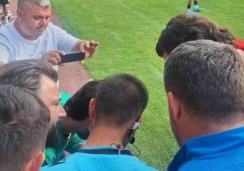Cep telefonundan izledi! Penaltıyı verdi