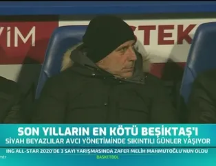Son yılların en kötü Beşiktaş'ı