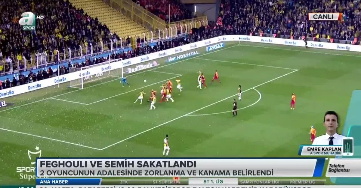 Feghouli ve Semih sakatlandı