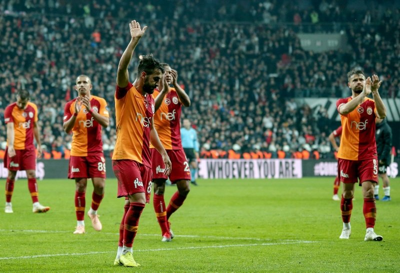 Beşiktaş - Galatasaray maçından kareler