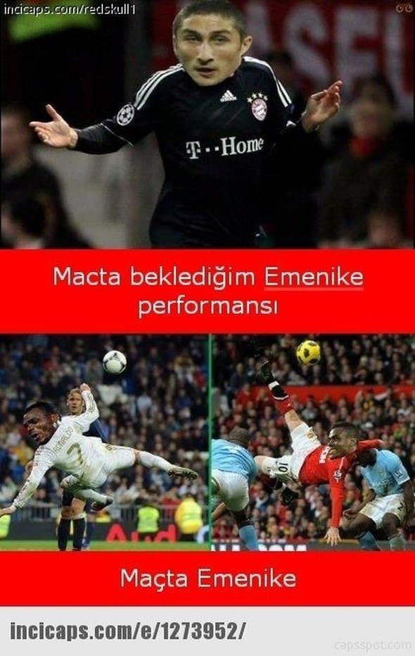 Fenerbahçe - Monaco maçı caps’leri