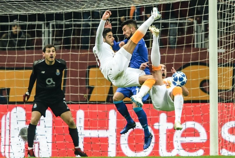 Galatasaray - Porto maçından kareler