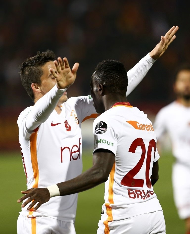 Gençlerbirliği-Galatasaray karşılaşmasından kareler
