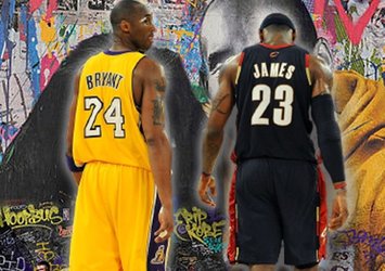 Kobe'nin LeBron'a hediyesine tarihi ücret!