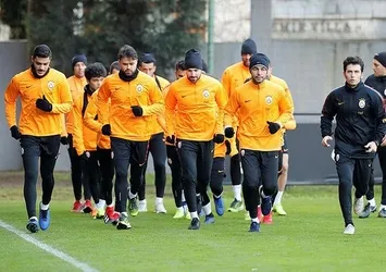 Galatasaray'da ikinci yarı hazırlıkları