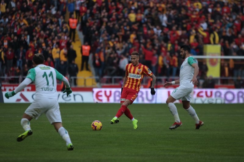Kayserispor - Bursaspor Maçtan kareler