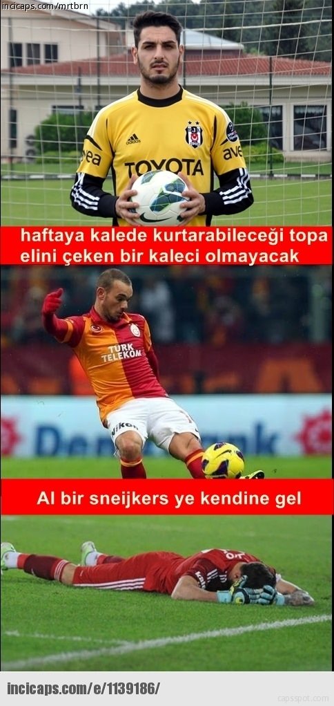 En komik Galatasaray Beşiktaş  capsleri