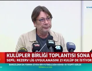 Mehmet Sepil'den açıklamalar! Rezerv lig...