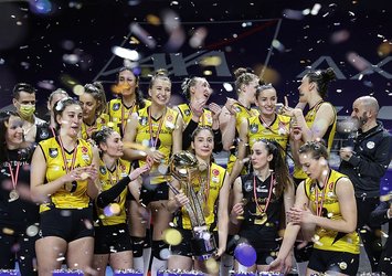 Kupa Voley'de şampiyon VakıfBank