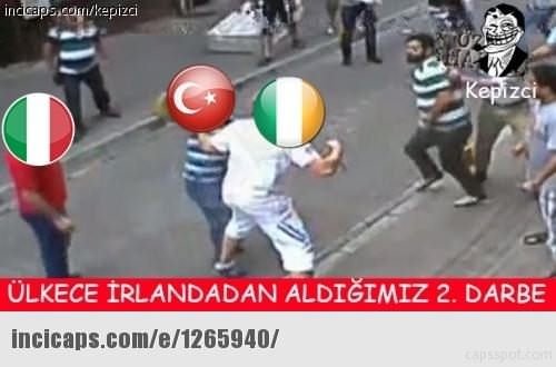 Türkiye EURO 2016’ya veda etti capsler coştu!