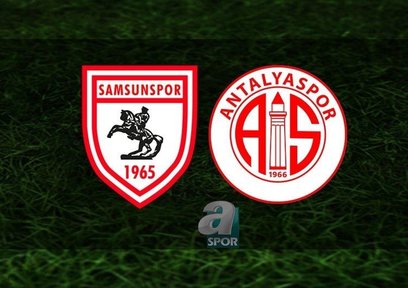 Samsunspor - Antalyaspor | CANLI